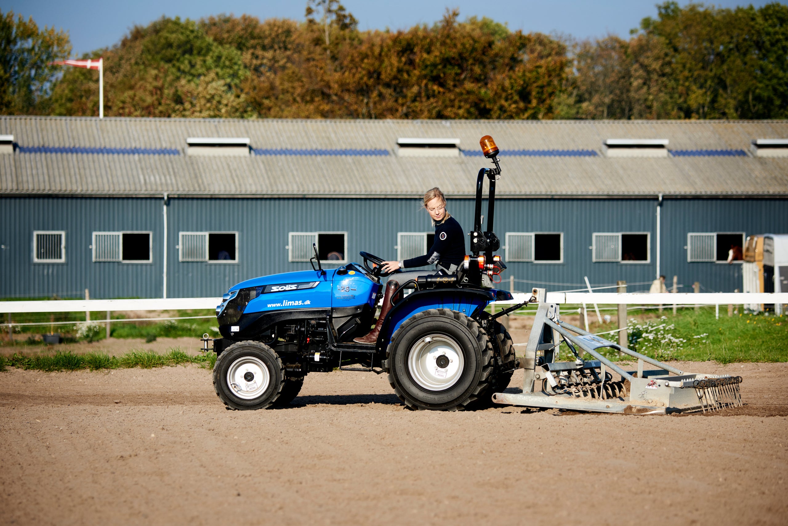 New Solis 26 HST Cab Compact Tractor - Bale Baron UK
